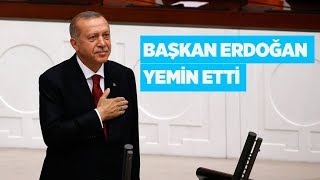 Cumhurbaşkanı Recep Tayyip Erdoğan yemin töreni [upl. by Retsub]