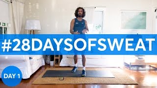 Day 1 28DAYSOFSWEAT  The Body Coach TV [upl. by Nim897]