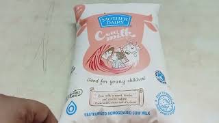 Mother Dairy Cow Milk Review New Price 5 Star Rating [upl. by Leiser]