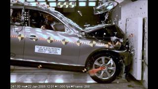 Infiniti EX35Nissan Skyline Crossover NHTSA Frontal Impact Airbag Failure [upl. by Milinda]