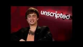 Emma Watson Kissing Rupert Grint  Harry Potter 5 Moviefone Unscripted  Clip 3 of 3 [upl. by Nibuz]