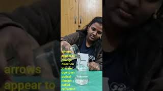 Water paper refraction experiment funny video food comedyshorts [upl. by Yllac]