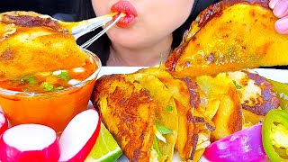 Asmr Mukbang  Birria Tacos Dipped in Consommé Sauce  Eating Sounds  ASMR Phan [upl. by Honna720]