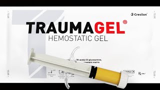 TraumaGel  Cresilon Stops Bleeding in Seconds [upl. by Caasi963]