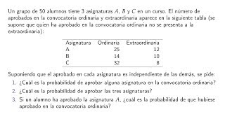 Ejercicio de Estadística Probabilidad [upl. by Nirot]