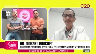 MODO DIRECTO  DR DIOSNEL BOUCHET  PROGRAMA PROVINCIAL DE VIHSIDA ITS HEPATITIS Y TUBERCULOSIS [upl. by Leind661]