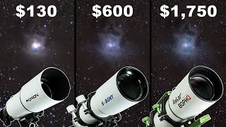 130 Telescope vs 600 Telescope vs 1750 Telescope [upl. by Reed]