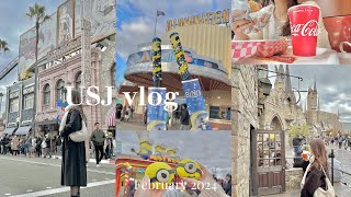 【ユニバvlog】ユニバで過ごす休日🦇❤︎｜USJグルメ大満喫｜universal studios japan [upl. by Suehtomit]