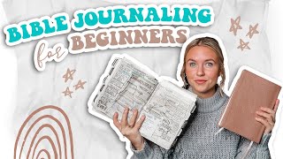 BIBLE JOURNALING FOR BEGINNERS ♡ WHERE TO BEGIN [upl. by Reichert]