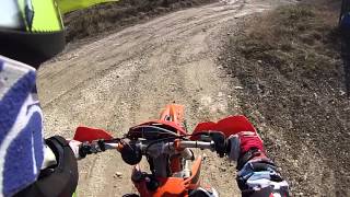 Tour en KTM 250 EXC Racing 2003 [upl. by Hsara]