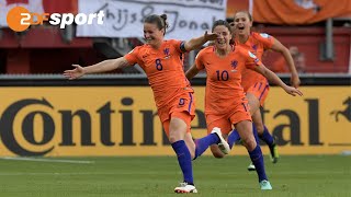 Niederlande  Dänemark 42 22  Finale FrauenEM 2017  ZDF [upl. by Backler]