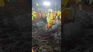 Bengaluru 🔥 FireWalking Festival  firewalking ustav tamatebeats fire [upl. by Assisi724]