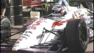 1993 NIGEL MANSELL FIRST TEST IN A INDYCAR [upl. by Calli]