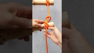 How To Tie Double Constrictor hitch knot Rope Diy [upl. by Anasxor]