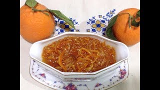 قشور البرتقال معسلين لتزيين وتحضير الحلويات 🍊🍊 Recette dOranges confites [upl. by Aissak]