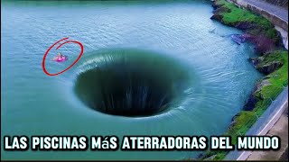 Las Piscinas más ATERRADORAS ￼del mundo 🤯 curiosidades ￼￼ [upl. by Aracahs393]