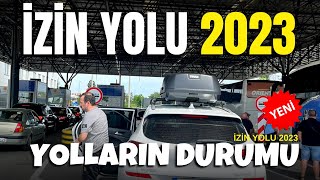 izin yolu 2023  Yollarda son durumlar Whatsapp Grubumuzda yolculuk yapanlar  sıla yolu 2023 yeni [upl. by Phelia14]