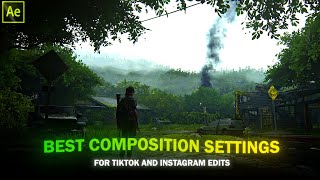 Composition settings for edits [upl. by Sletten]