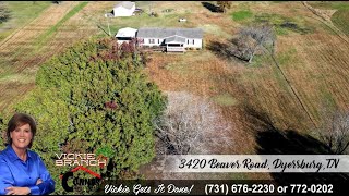 3420 Beaver Road Dyersburg TN property video [upl. by Ronni]