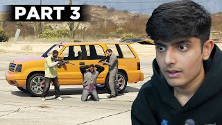 FRANKLIN AND LAMAR KIDNAPPED BIGGEST MAFIA HINDI DUBBED  GTA 5 GAMEPLAY PART 3 [upl. by Colpin]