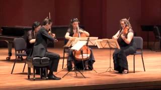 Prokofiev String Quartet No 2 in F Major Op 92 Movement III AllegroAndante molto [upl. by Annai]