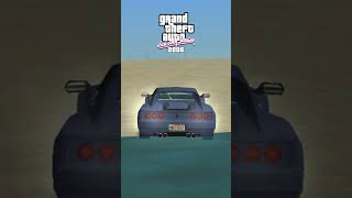 Tubo de Escape Bajo el Agua en Todos los GTA shorts gta funny [upl. by Asin]