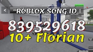 10 Florian Roblox Song IDsCodes [upl. by Kahlil]