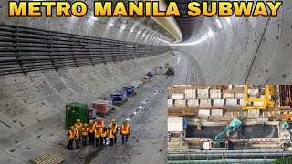 METRO MANILA SUBWAY NORTH AVENUE STATION UPDATE 12072024 [upl. by Kopple]