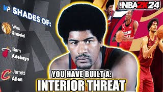 Best PRIME WES UNSELD build in NBA 2K24 [upl. by Ssalguod]