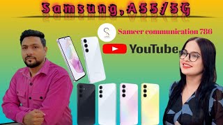 Samsung Galaxy A55 5G Review After 7 Days FLAGSHIP EXPERIENCE  Sameer communication [upl. by Senzer]