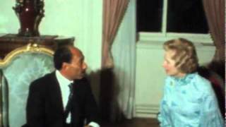 Margaret Thatcher Meets with Egyptian President Anwar Sadat [upl. by Odell]