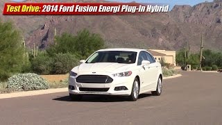 Test Drive 2014 Ford Fusion Energi PlugIn Hybrid [upl. by Zinah]