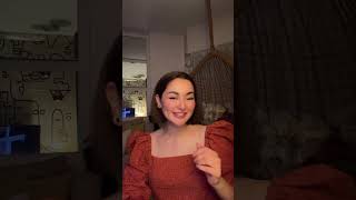 Hania Amir Making an announcement lollywood haniaamir shorts [upl. by Adnowal]