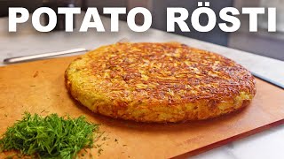 Rösti — Swiss potato cake eight techniques tested [upl. by Janice]