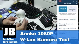 ANNKE 1080P PTZ die günstige WLan Kamera unter 30€ für Alexa Amazon Echo im Test [upl. by Rush475]