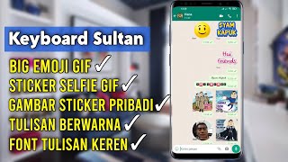 Review Bubble Keyboard  Bikin WhatsApp Jadi Keren [upl. by Aihsakal683]