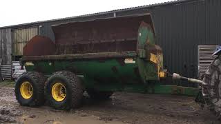 Fraser 16t muck spreader [upl. by Basil]