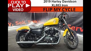 2019 Harley Davidson XL 883 Iron [upl. by Jarlen266]