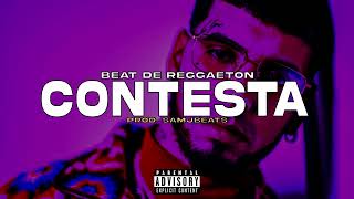 FREE quotCONTESTAquot 📞 Anuel AA type Beat  Beat Reggaeton Instrumental  Pista de Reggaeton 2023 [upl. by Ellard]