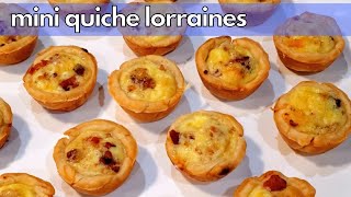 Mini Quiche Lorraines [upl. by Van988]