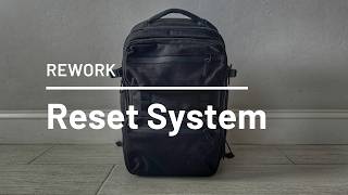 BIGGEST Surprise of the year Rework Reset System 22L Backpack and Modular Tech Pouches Review [upl. by Harima874]