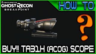 How to get TA31H ACOG Sight 🞔 No Commentary 🞔 Ghost Recon Breakpoint [upl. by Skelton]