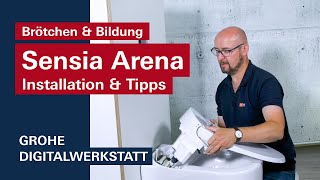 GROHE Brötchen amp Bildung Sensia Arena  Installation amp Tipps [upl. by Atlanta]