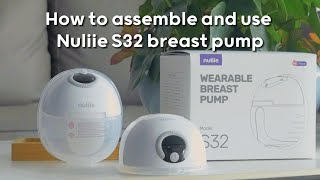 S32 Wearable Double Electric Breast Pump  Efficient amp Portable [upl. by Auqinu83]