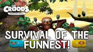 The Croods Prehistoric Party  NDS  N3DS  Wii  Wii U  Survival of the funnest [upl. by Adnulahs]