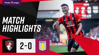 Lerma and Moore inspire Villa win 🔥  AFC Bournemouth 20 Aston Villa [upl. by Aner]