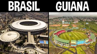 O MAIOR ESTÃDIO de CADA PAÃS da AMÃ‰RICA DO SUL [upl. by Ecallaw]