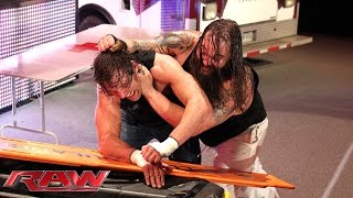 Dean Ambrose vs Bray Wyatt  Ambulance Match Raw January 5 2015 [upl. by Catharine895]