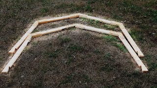 Tiny House Build Fabricating Roof Trusses [upl. by Anissej]