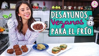 RECETAS DE DESAYUNOS CALIENTITOS  Fácil Y Rápido ❄️Yovana [upl. by Jaela]